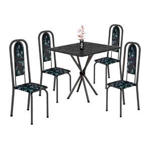 Mesa de Jantar Soma íris com 4 Cadeiras