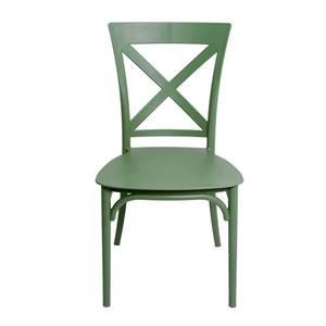 Cadeira Forte Plástico Cross - Verde