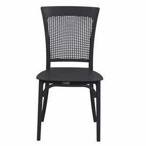 Cadeira Forte Plástico Palhinha - Preto