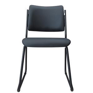 Cadeira Fixa Móveis Belo Mundi CE08 - Preta