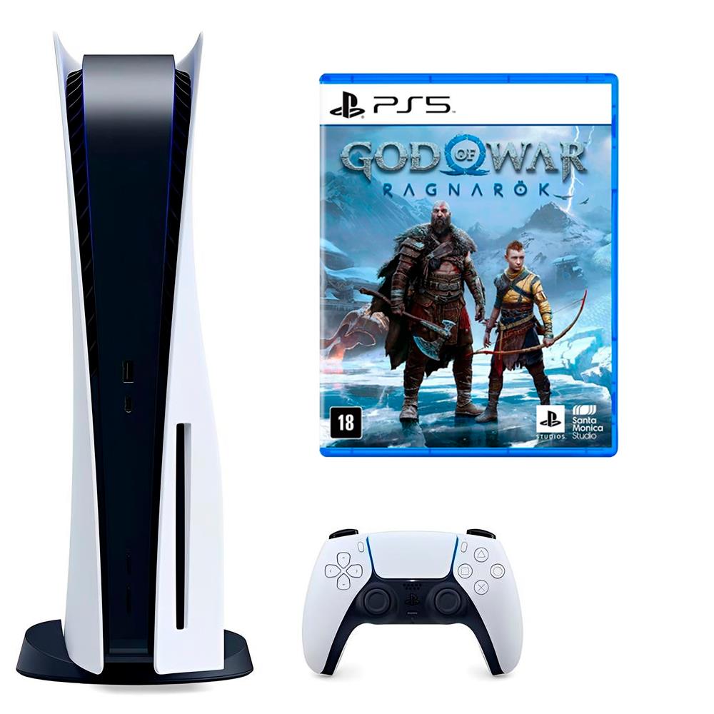 Console Sony PS4 Jogo God of War Ragnark 1TB