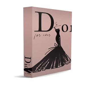 Caixa Livro Decorativa Goods BR Metaliz Forever em MDF - Rosé