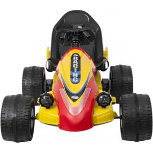 Carro Elétrico Infantil Bel Fix Fórmula Esporte à Bateria 12V - Amarelo