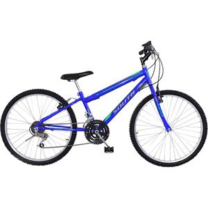 Bicicleta Aro 24 South Bike MTB 18 Marchas com Freio V-Brake - Azul