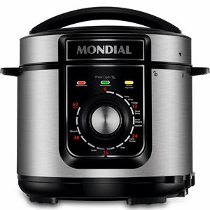 Panela de Pressão Elétrica Mondial Pratic Cook Premium 5L PE48 - 220V