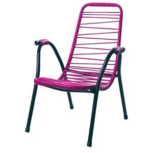 Cadeira de Macarrão Infantil Planalto Prime - Rosa