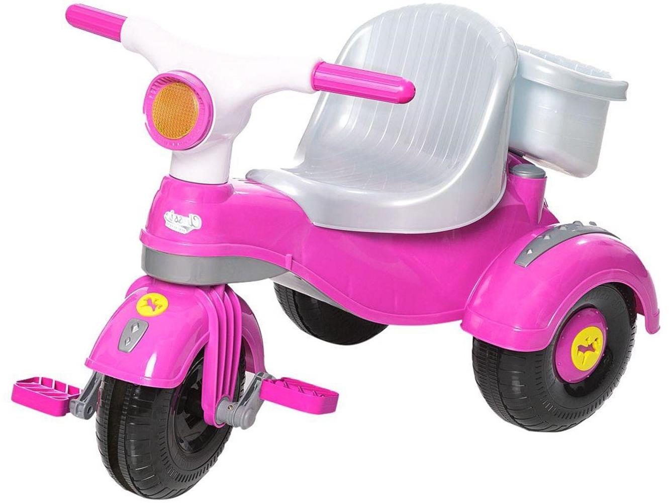 Triciclo Infantil Velocita Classic Rosa - Calesita 994