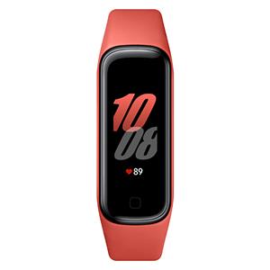 Smartband Samsung Galaxy Fit2 com Resistência à Água e Sensor de Frequência Cardíaca - Vermelho