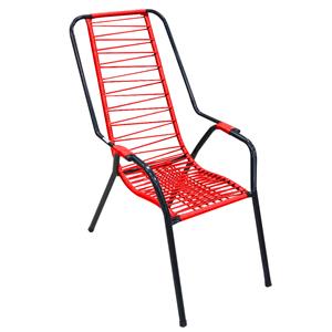 Cadeira de Macarrão Planalto Plus - Vermelha