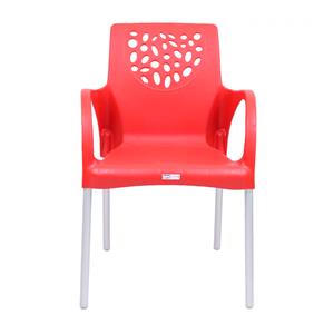 Cadeira Forte Plástico Deluxe - Vermelha